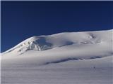 Monte Rosa Na ledeniku pod Parrotspitze 4436m